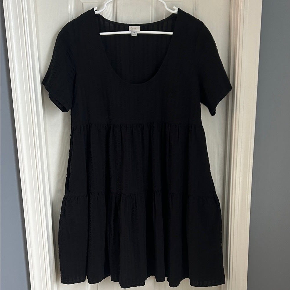 ⚜️ a new day Black Dress with pockets